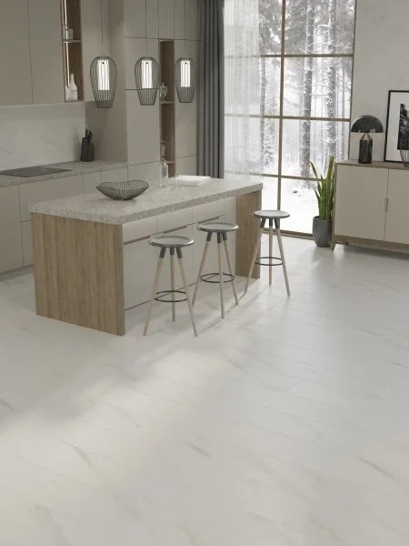 Ламинат Egger PRO 8/33 4V Large Aqua+ Мрамор Леванто белый EPL245 в Кирове