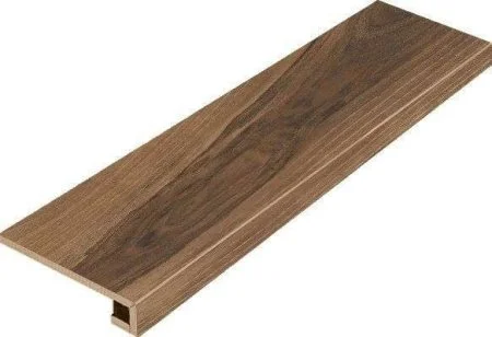 Керамогранит Italon Мезон Волнат ступень угловая правая 330*1200 в Кирове