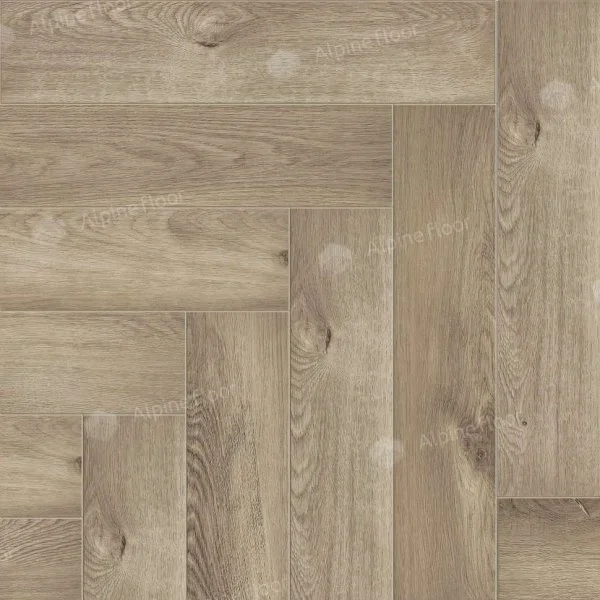 Кварц-виниловая плитка Alpine Floor Parquet Дуб Натуральный Отбеленный ЕСО 16-5 2.5 мм. 43 класс в Кирове