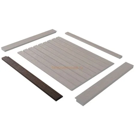 Финишный молдинг LF124A BR396 правый декорированный (42х12х2700мм) в Кирове