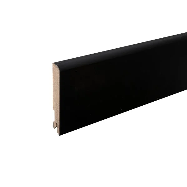 Плинтус MDF Bonkeel 24032 Чёрный Софт (100х16х2400 мм) в Кирове