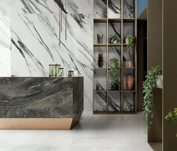 Керамогранит Italon Шарм Делюкс Бьянко Микеланджело 80х160 (Люкс и реттифицированная) в Кирове