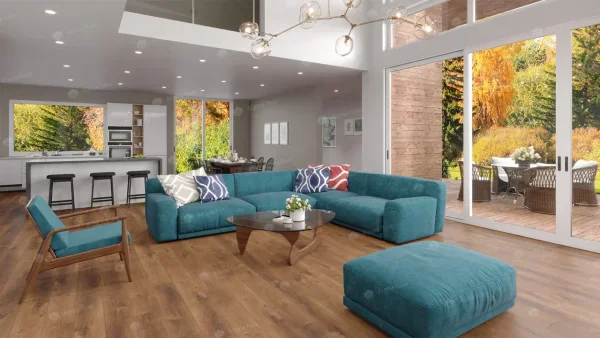 Кварц-виниловая плитка Alpine Floor Premium XL Дуб Насыщенный ЕСО 7-7, 8 мм. 43 класс в Кирове