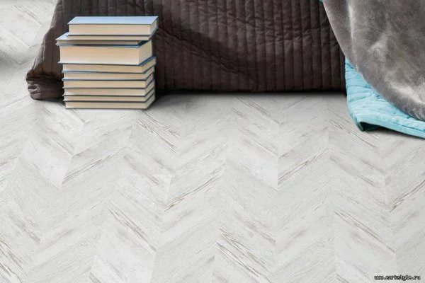 Пробковое покрытие CorkStyle Chevron White в Кирове