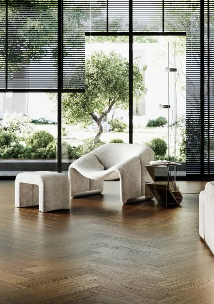 Паркетная доска Quartz Parquet Английская Ёлка Дуб Рустикальный 33-410 в Кирове