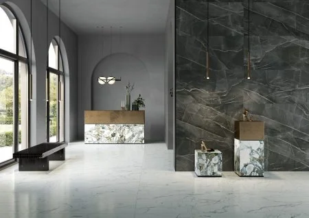 Керамогранит Vitra SityMarble Калакатта Блэк 60х120 (Лаппатированная и Реттифицированная) в Кирове