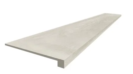 Керамогранит Coliseum Экспо Уайт Ступень фронтальная (Натуральный, 33х60) в Кирове