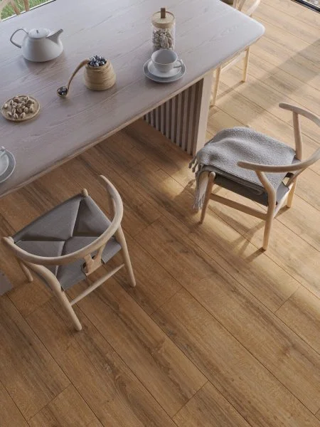 Ламинат Egger PRO 8/33 4V Large Aqua+ Дуб Шерман коньяк коричневый EPL184 в Кирове