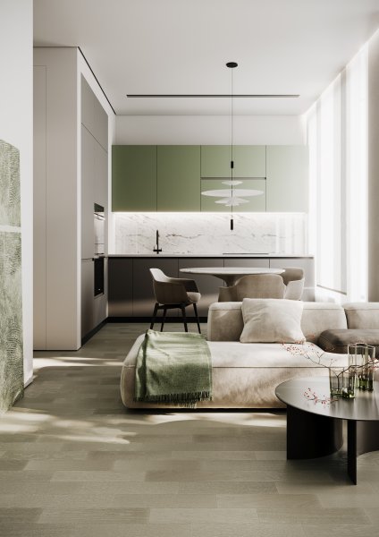 Паркетная доска Quartz Parquet Штучный паркет Дуб Лунный 44-1258-08 в #REGION_NAME_DECLINE_PP#