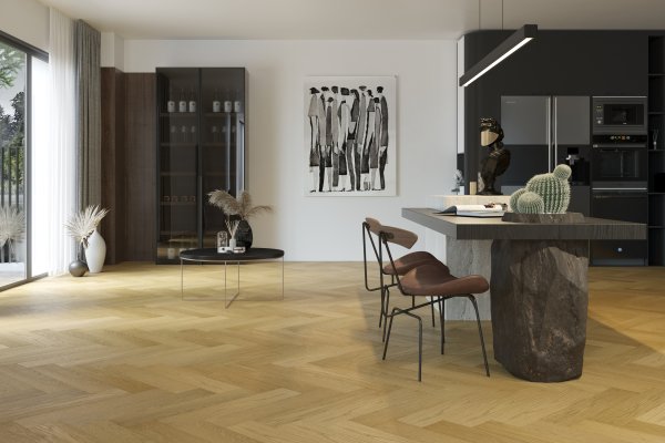 Паркетная доска Quartz Parquet Английская Ёлка Дуб Медовый Раф 33-463 в #REGION_NAME_DECLINE_PP#